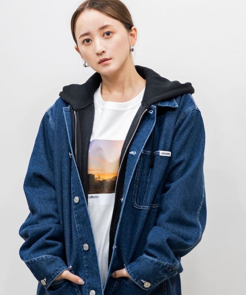 069 デニム ルーズフィット カバーオール ジャケット | 502EASY 069 デニム ルーズフィット カバーオール ジャケット | 502EASY