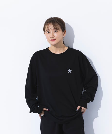 #153　502EASY裾ラウンドロングT‐シャツ