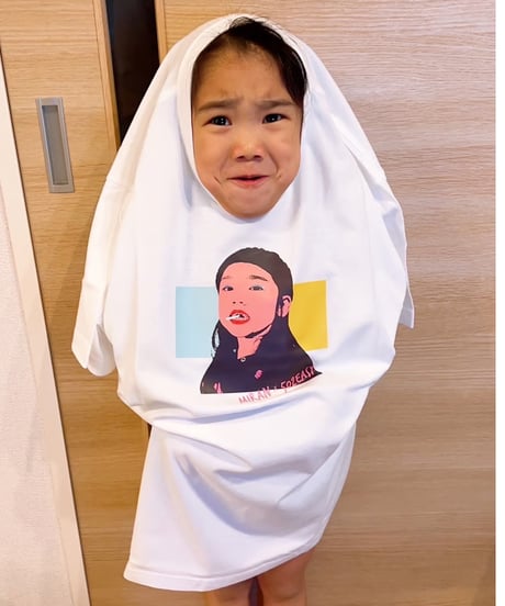 ［望蘭ちゃんコラボアイテム］#132　MIRANx502EASY   フロントプリントTシャツ