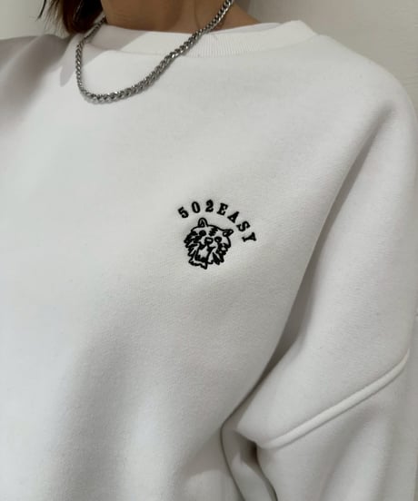 #186 502EASYトラ刺繍スウエット