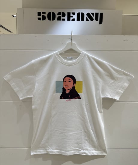 ［望蘭ちゃんコラボアイテム］#132　MIRANx502EASY   フロントプリントTシャツ