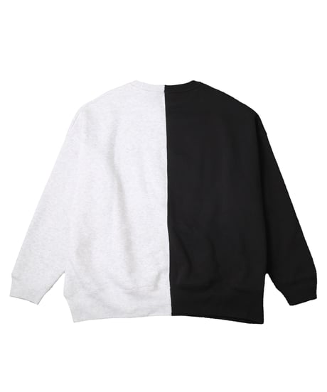 #029　コンビスウェット　BLACKⅹGRAY