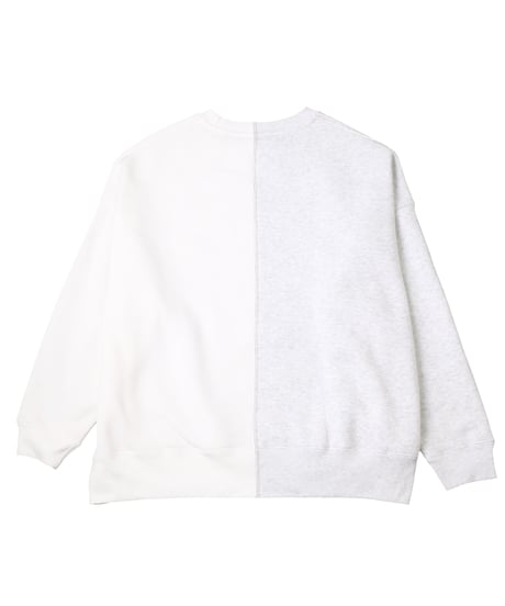 #029　コンビスウェット　GRAYⅹWHITE