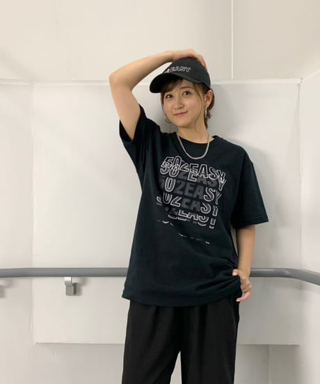 #107　502EASY コンビロゴポケットTシャツ