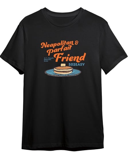 #180　502EASYｘフレンドコラボTシャツ〈ホットケーキ〉