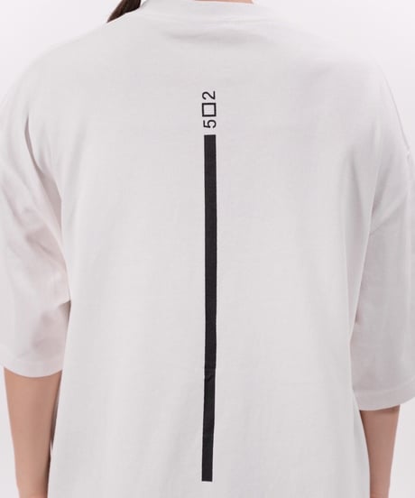 #101　502BAR LINEバックプリントTシャツ
