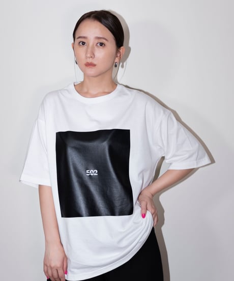 #049　The Rubber print T‐シャツ WHITE