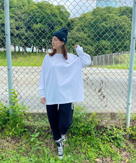 #062 　彩空バックプリントロングTシャツ　WHITE
