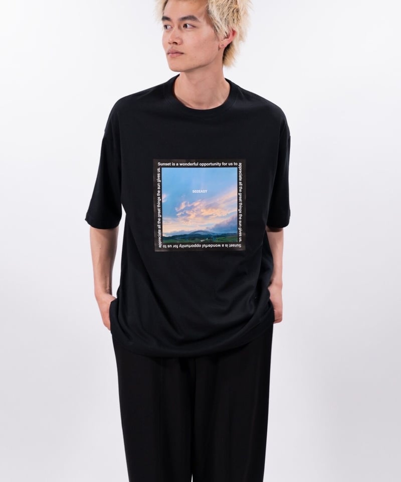 097 彩空フロントプリントTシャツ | 502EASY 097 彩空フロントプリントTシャツ | 502EASY