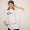 #044　The Squares Overlap T‐シャツ WHITE