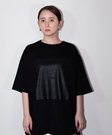 #049　The Rubber print T‐シャツ BLACK