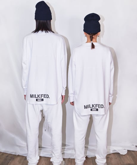 ［MILKFED.コラボアイテム］#016　MILKFED. X 502EASY ラウンドT