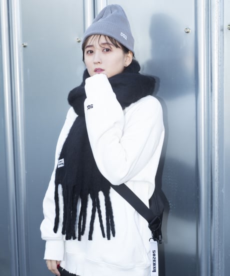 #023　ダメージスウェット　WHITE