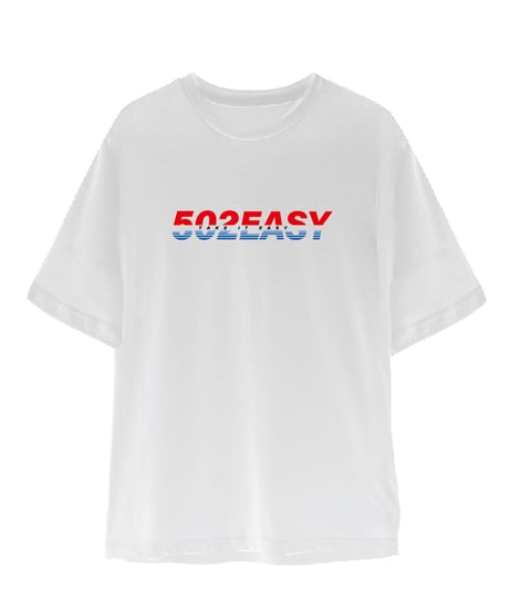 #159　502EASYツートーンロゴTシャツ