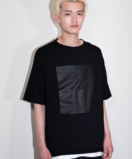 #049　The Rubber print T‐シャツ BLACK