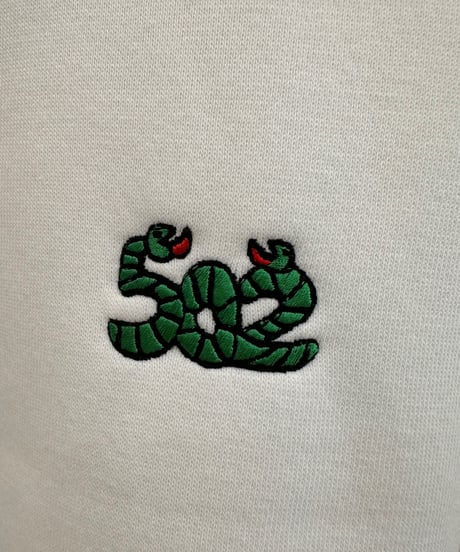 #163　502EASY Snake刺繍スエット