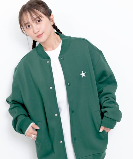 #126　502EASY裏毛ブルゾン