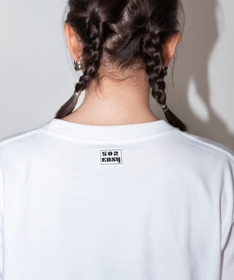 #047　NewワークT‐シャツ WHITE