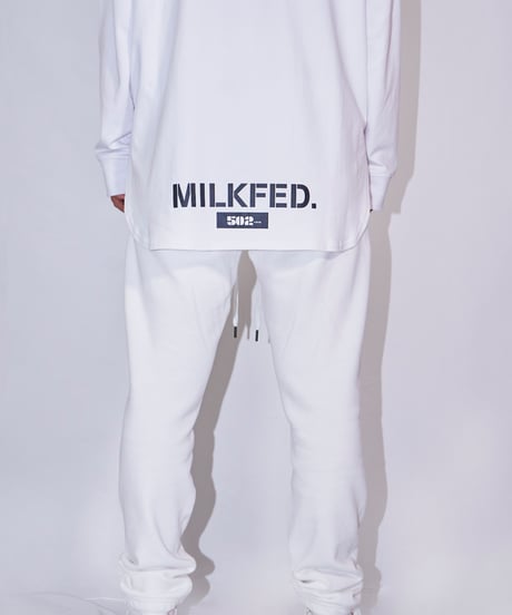 ［MILKFED.コラボアイテム］#016　MILKFED. X 502EASY ラウンドT