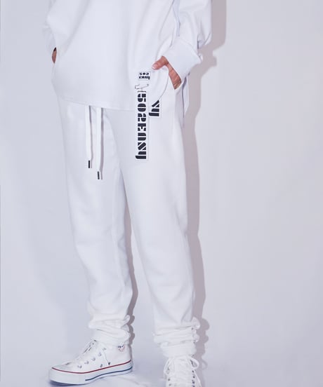#012　スウェットパンツ　WHITE