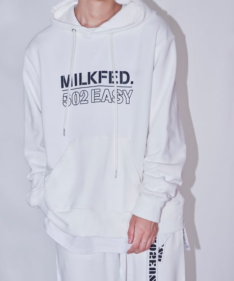 ［MILKFED.コラボアイテム］#015　 MILKFED. X 502EASY フーディトップス