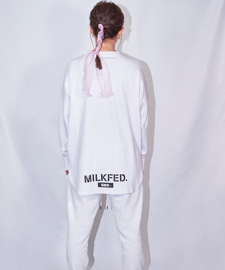 ［MILKFED.コラボアイテム］#016　MILKFED. X 502EASY ラウンドT
