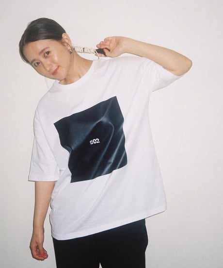 #049　The Rubber print T‐シャツ WHITE