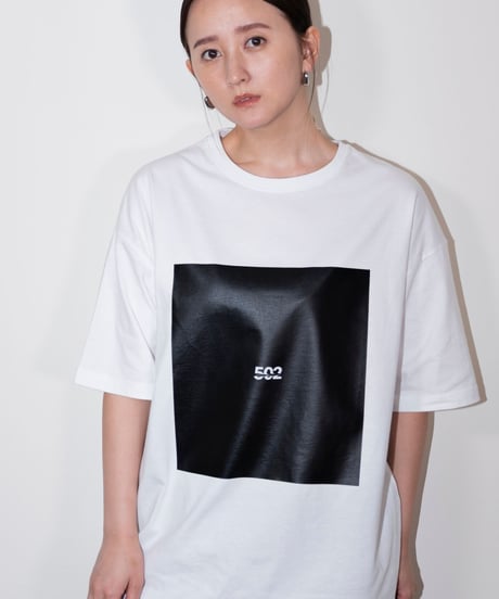 #049　The Rubber print T‐シャツ WHITE