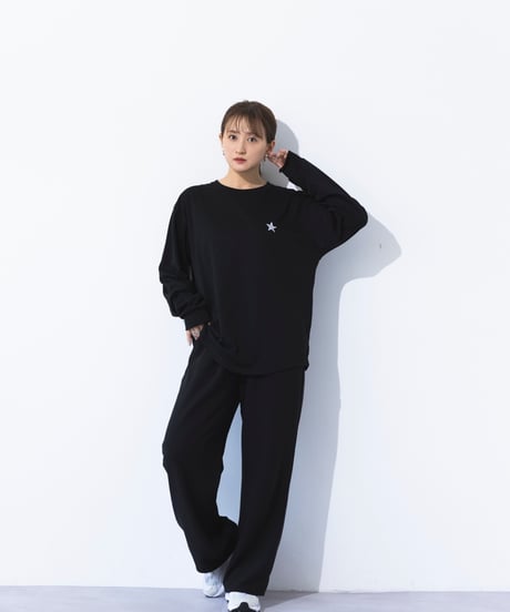 #153　502EASY裾ラウンドロングT‐シャツ