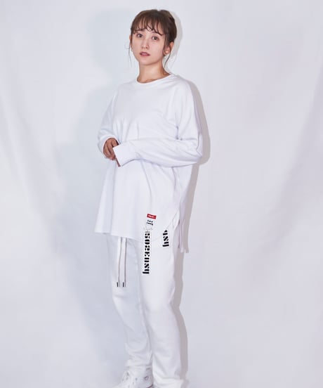 #012　スウェットパンツ　WHITE