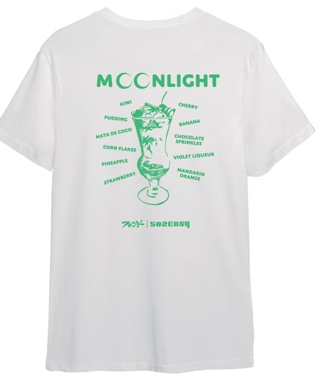 #181　502EASYｘフレンドコラボTシャツ〈ムーンライトパフェ〉