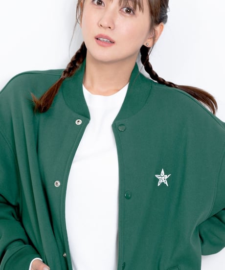 #126　502EASY裏毛ブルゾン