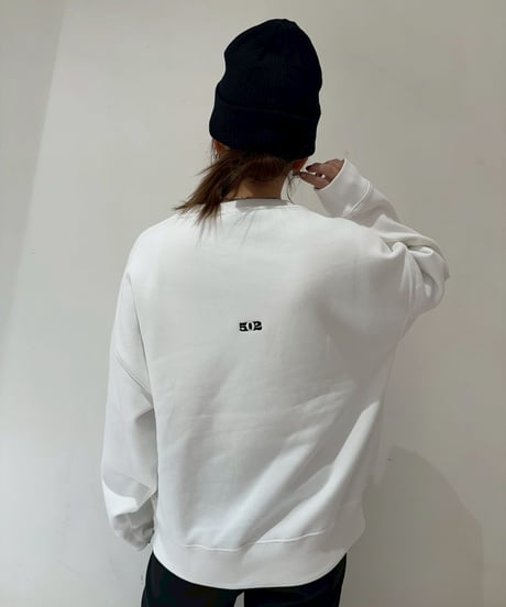 #187　502ESAYバックロゴ刺繍スウエット