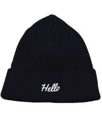 #171　 502EASY　 Helloニットキャップ