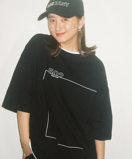 #046　The Rectangle T-シャツ BLACK