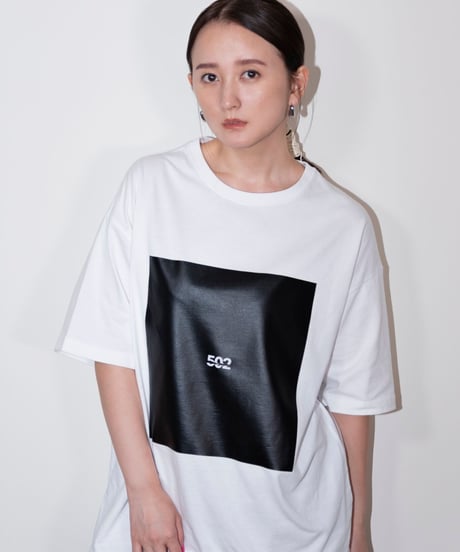 #049　The Rubber print T‐シャツ WHITE