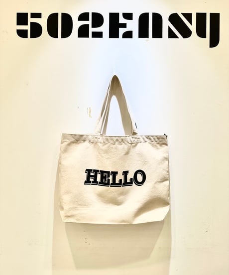 #167　502EASY HELLO Tote Bag