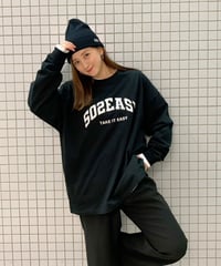 #085　502EASY カレッジロゴBigサイズロンT