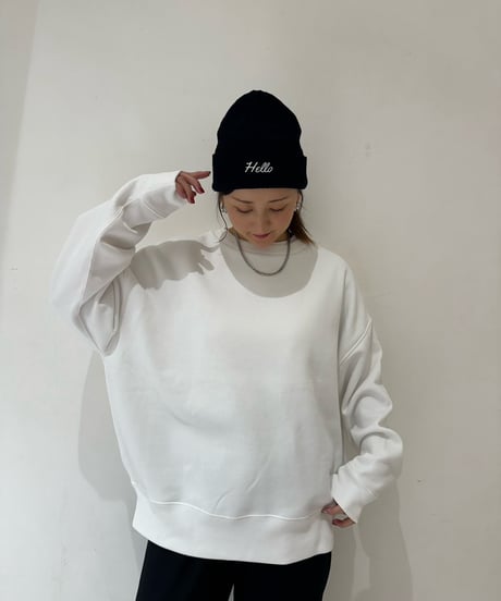 #187　502ESAYバックロゴ刺繍スウエット