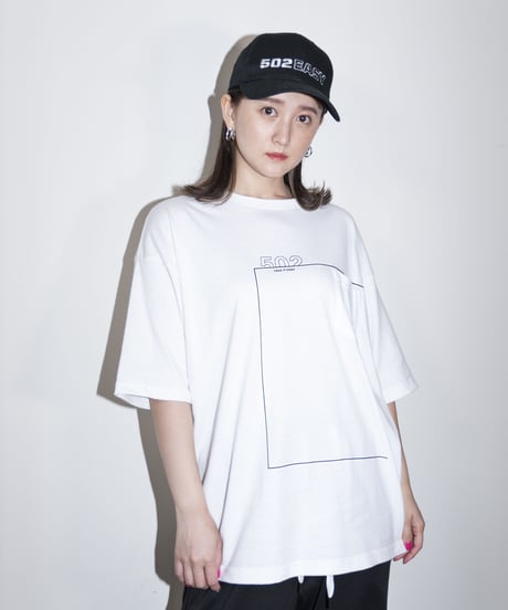 #046　The Rectangle T-シャツ WHITE