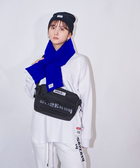 【WEB限定】#018　ダウンマフラー 　ブルー