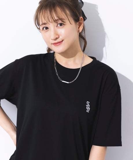 #152　502EASY裾ラウンドT‐シャツ