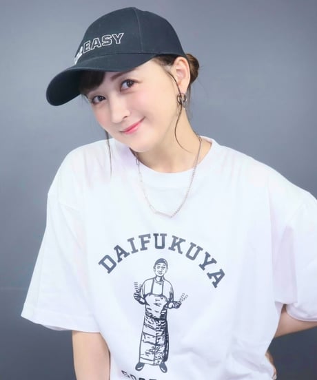 #179　502EASYｘ大福屋コラボTシャツ〈店主タイプ〉
