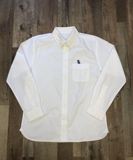 #061 　  502オックスフォード ボタンダウン シャツ　 WHITE