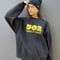 #080 502EASY CAMPUSスエット BLACKxYELLOW
