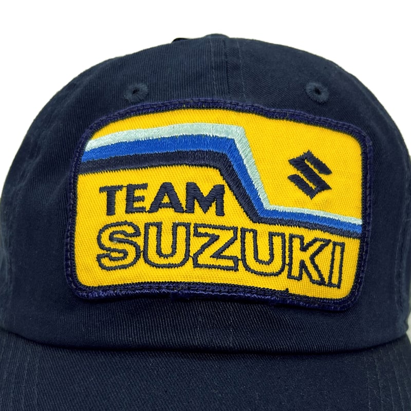 TEAM SUZUKI 70s vintage キャップ ビンテージパッチ | BEACON｜