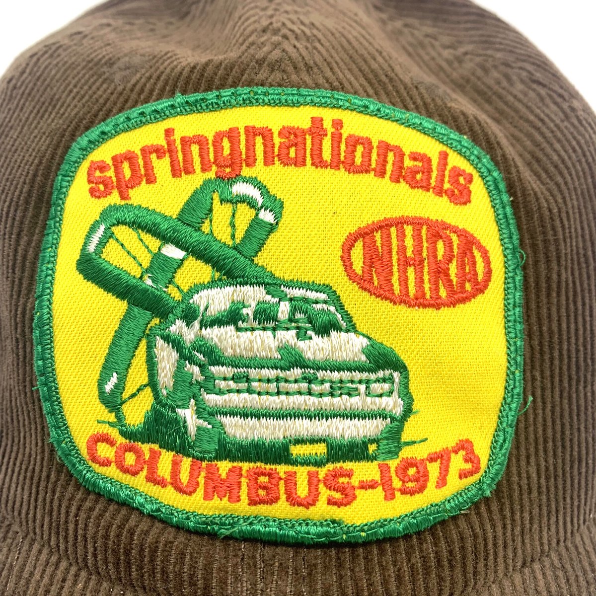 NHRA SPRING NATIONALS COLUMBUS 1973 レーシングキャップ 1