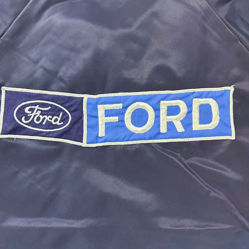 FORD ビンテージパッチ ボア付き コーチジャケット NAVY （M