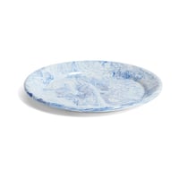 SOFT ICE OVAL DISH (BLUE)