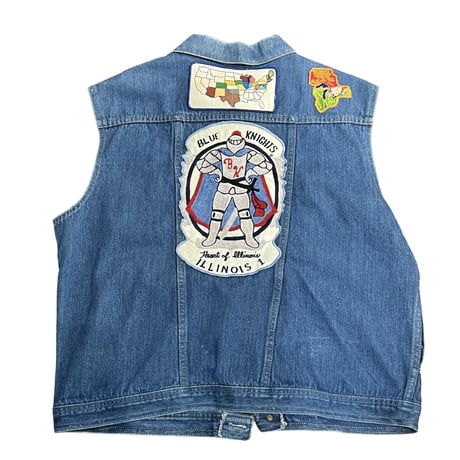 〜90s Levi’s emblem design denim vest